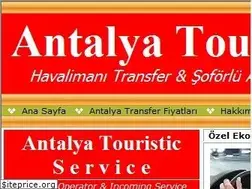 Sites similar to antalyatouristic.com