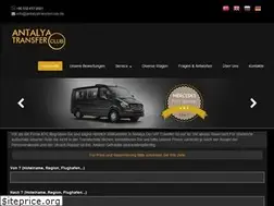 Sites similar to antalyatransferclub.de