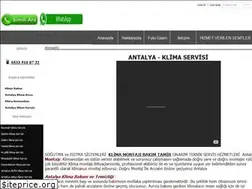 Sites similar to antalyaundarklima.com