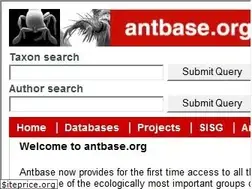 Sites similar to antbase.org