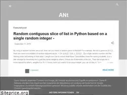 Sites similar to antcode121.blogspot.com