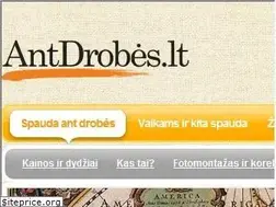 Sites similar to antdrobes.lt