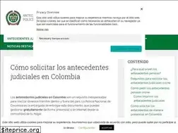 Sites similar to antecedentespolicia.co