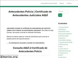 Sites similar to antecedentespolicia.com.co
