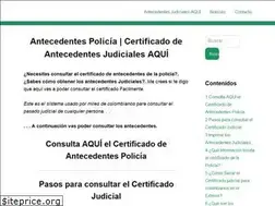 Sites similar to antecedentespoliciagov.co