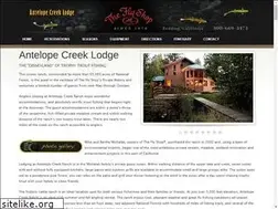 Sites similar to antelopecreeklodge.com