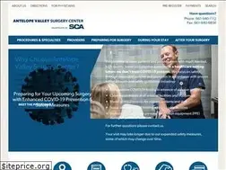 Sites similar to antelopevalleysurgerycenter.com