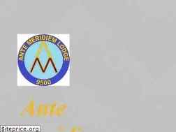 Sites similar to antemeridiemlodge.com