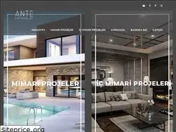 Sites similar to antemimarlik.com