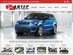 Sites similar to antepautosales.com