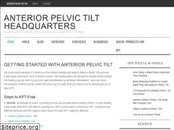 Sites similar to anteriorpelvictilthq.com