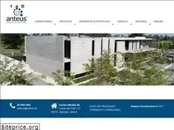 Sites similar to anteus.mx