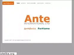 Sites similar to antevanilla.com