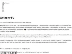 Sites similar to antfu.me