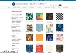 Sites similar to anthologyfabrics.com