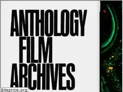 Sites similar to anthologyfilmarchives.org
