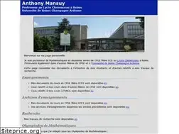Sites similar to anthony-mansuy.fr