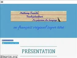 Sites similar to anthony-panetto.fr