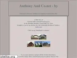 Sites similar to anthonyandco.net