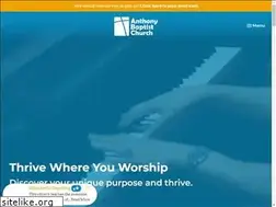 Sites similar to anthonybaptistchurch.com