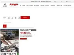 Sites similar to anthonybuickgmc.com