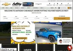 Sites similar to anthonychevrolet.com