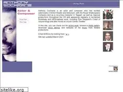 Sites similar to anthonycochrane.com