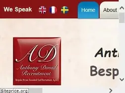 Sites similar to anthonydavidrecruitment.com