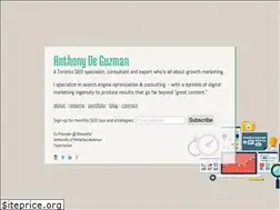 Sites similar to anthonydeguzman.com