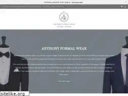 Sites similar to anthonyformalwear.co.uk