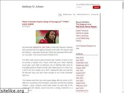 Sites similar to anthonygadams.com