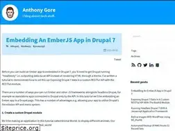 Sites similar to anthonygore.com