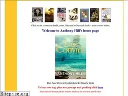 Sites similar to anthonyhillbooks.com