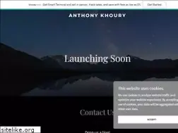 Sites similar to anthonykhoury.com