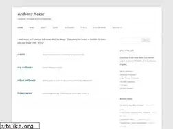 Sites similar to anthonykozar.net