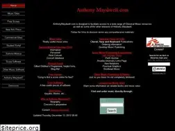 Sites similar to anthonymaydwell.com