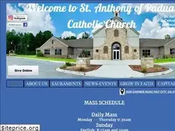 Sites similar to anthonyofpaduaga.org
