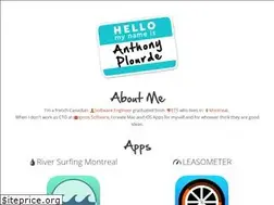 Sites similar to anthonyplourde.com