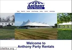 Sites similar to anthonyrental.com