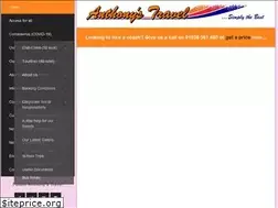 Sites similar to anthonys-travel.co.uk