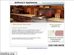 Sites similar to anthonysapplianceonline.com