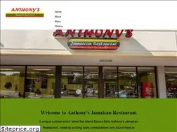Sites similar to anthonysjamaicanrestaurant.com