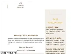 Sites similar to anthonyspizzabelmar.com