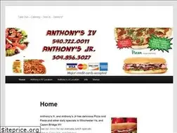 Sites similar to anthonyspizzaiv.com