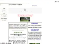 Sites similar to anthonysprinklers.com