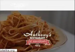Sites similar to anthonysrestaurantva.com