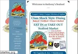 Sites similar to anthonysseafood.net