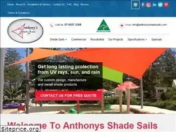 Sites similar to anthonysshadesails.com