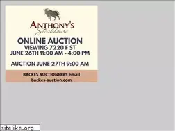 Sites similar to anthonyssteakhouse.com