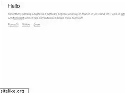 Sites similar to anthonysterling.com